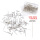 T Shape Wig T-Pins Needles for Wig Weaving